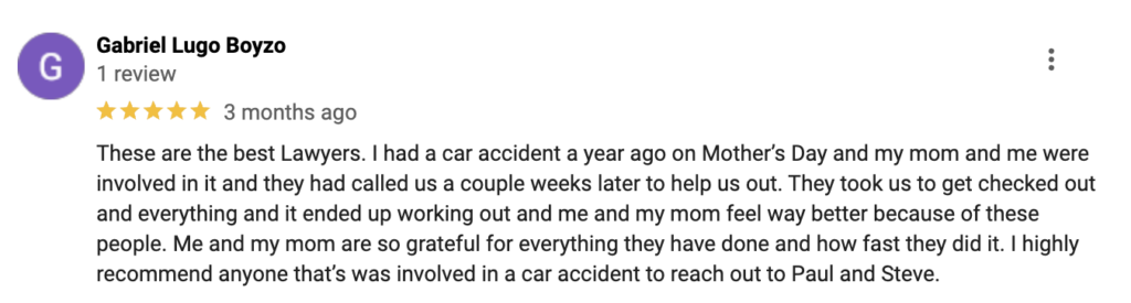 Client Review